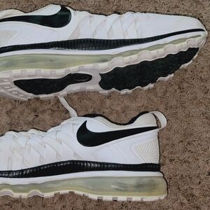 Nike White and Black Athletic Shoes